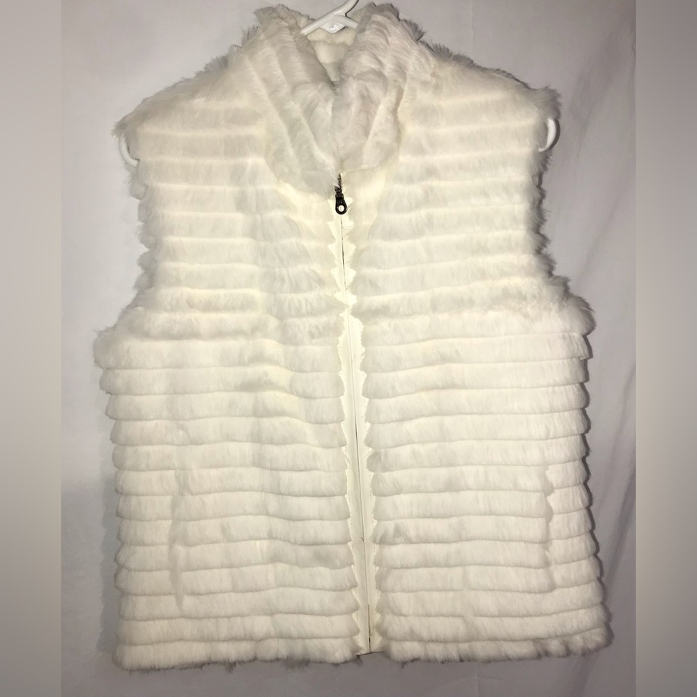 Bugatteli Fur Vest white